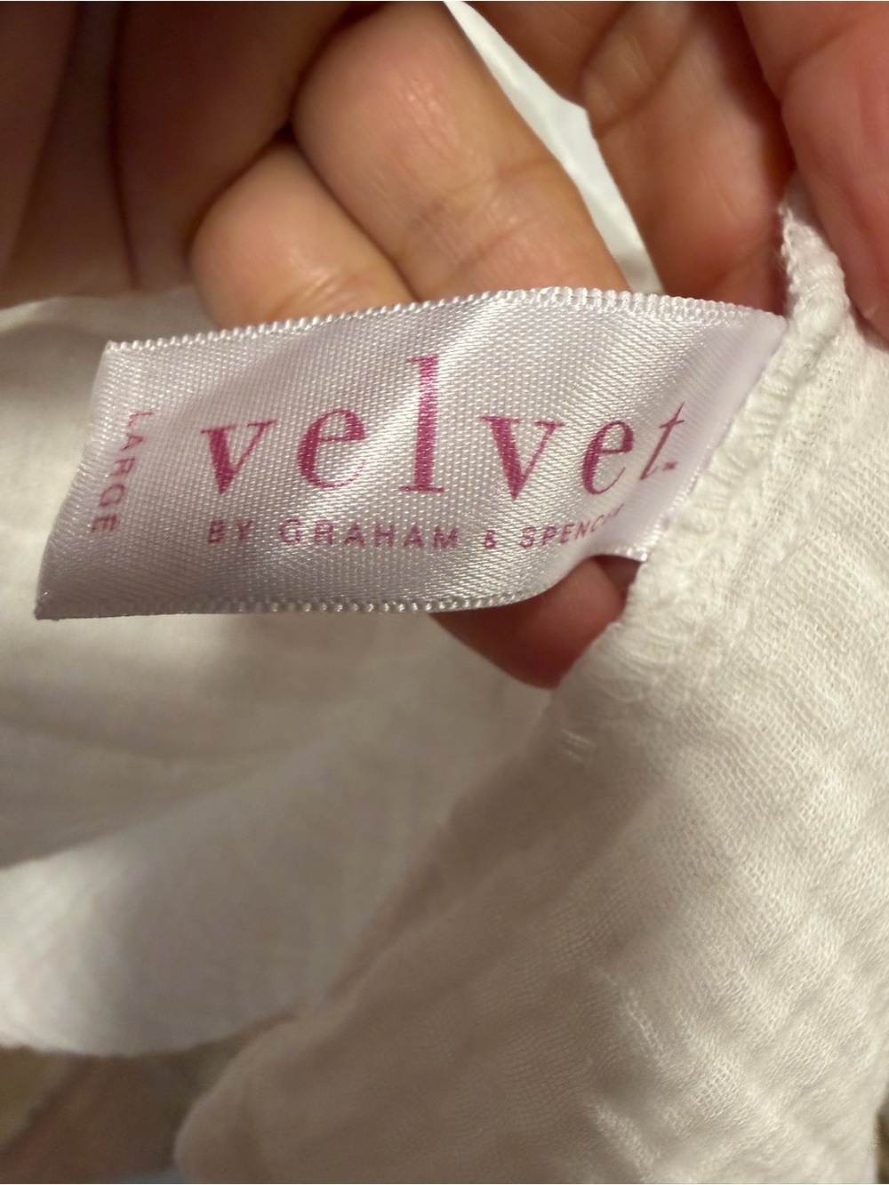 Velvet by Graham & Spencer White Tiered Midi Dress - Picture 6 of 9